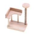 thumbnail image 2 of Ruiboury 1:12 Dollhouse Cat Climbing Frame Cat Scratch Post for Miniature Scene style A, 2 of 6