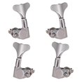 thumbnail image 3 of String Tuning Peg Tuner Sealed Machine String Bass Machine Head Tuners Electric Tuning Peg Machine Head Button for Bass Part Silver 2L2R, 3 of 9