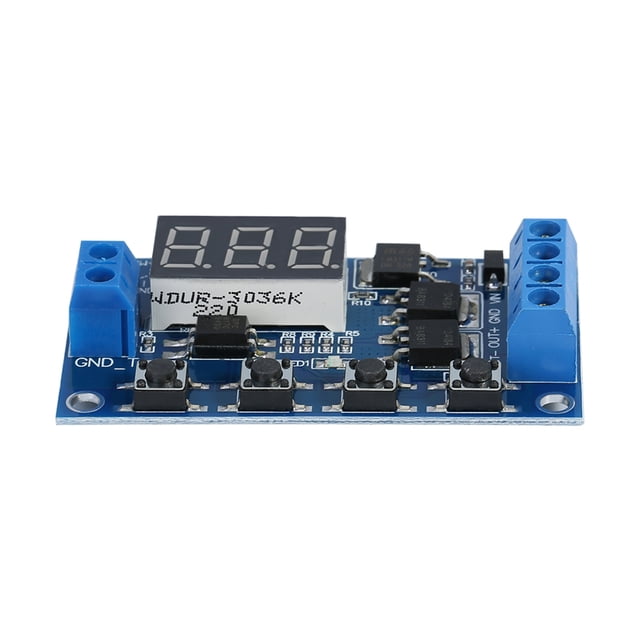 Timer Module, 50Ma Delay On/Off Switch Module, For Lights Controlling Dc Motors