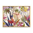 thumbnail image 1 of Designart Fleurs Tropicales VIntage III ART MURAL À CADRE FLOTTÉ, 1 of 4