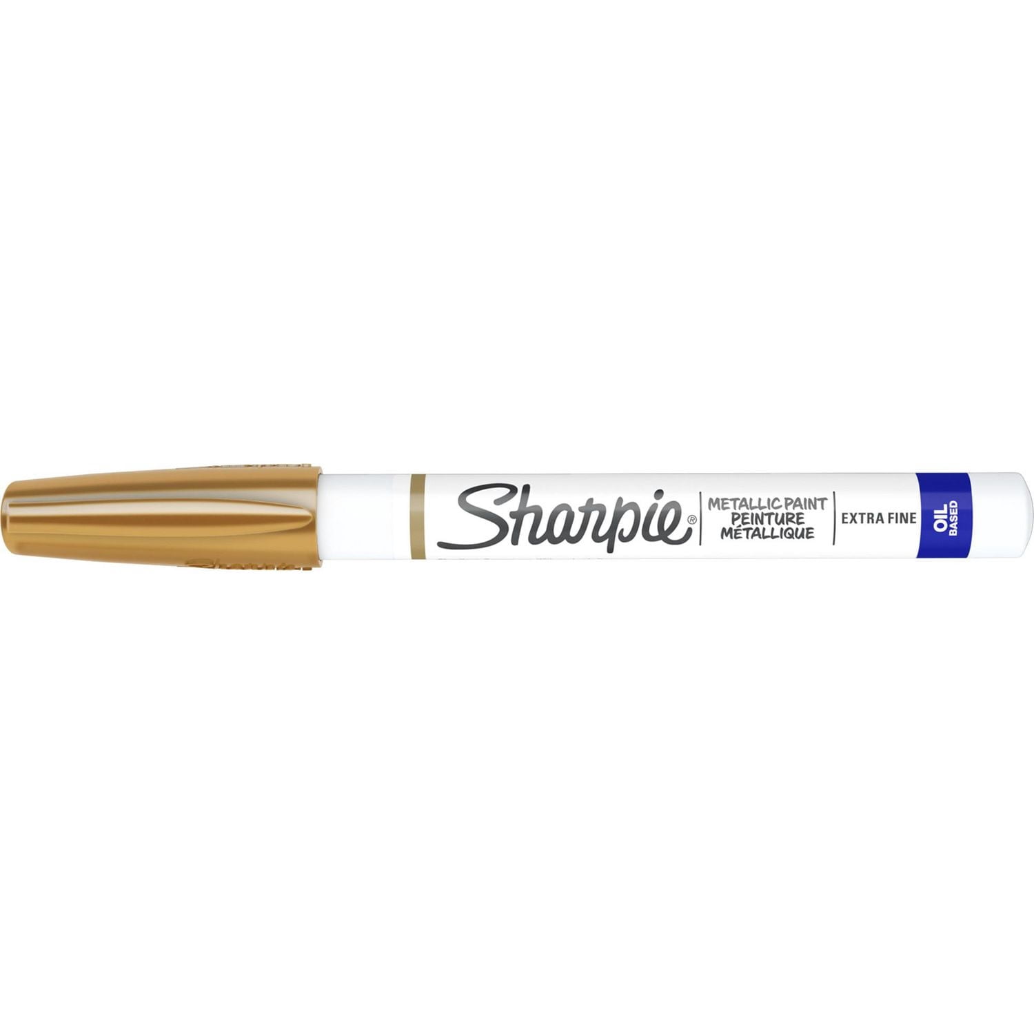 Sharpie Oil-Based Paint Markers, Extra Fine Point, Metallic Gold and Silver