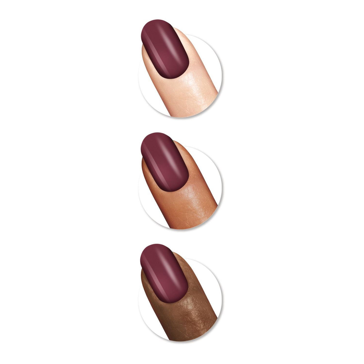 Sally Hansen - Salon Effects® Perfect Manicure™ ongles à coller modèle ovale - inclut 24 faux ongles premium , une lime à ongles, un bâtonnet en bois, un tampon de préparation, des languettes adhésive