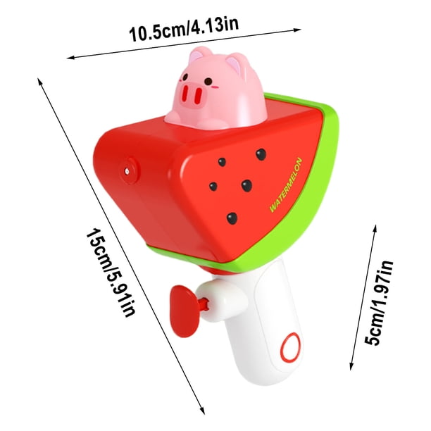 Pistolet à Eau Enfant - Forme Animaux Dessin Animé - Anti-fuite 145 Ml - ABS - Dès 3 Ans
