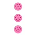 thumbnail image 4 of kurtrusly DIY Silicone Fondant Mold Blueberry Raspberry Strawberry Simulation Fruit Cake Chocolate Biscuit Candle Mould Decor Pink/Type B 3Set, 4 of 6