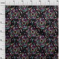 thumbnail image 3 of oneOone Velvet Purple Fabric Abstract Circle Craft Projects Decor Fabric Printed By The Yard 58 Inch Wide, 3 of 4