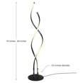 thumbnail image 4 of Brightech Embrace LED 2 In 1 Spiral Bright Standing Floor Table Lamp, Jet Black, 4 of 11