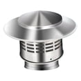 thumbnail image 3 of simhoa Fireplace Chimney Cap Pipe Cap Protector Rainproof Roof Vent Cap for Outdoor S, 3 of 7
