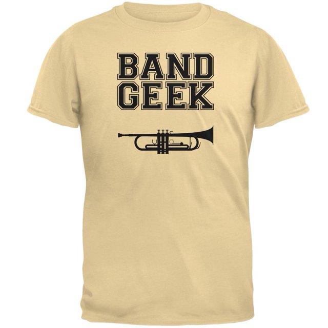 Band Geek Trumpet Mens T Shirt