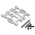 thumbnail image 1 of mmirethe 2 Sets Enhanced Rear Lower Suspension Arm For Wltoys 1/14 144001 RC Upgrade Part Silver, 1 of 6