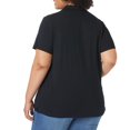 thumbnail image 2 of Lee Riders Women's Plus Short Sleeve Knit Polo, 2 of 3