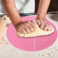 thumbnail image 4 of Silicone Baking Mat, Round Cake Mat Silicone Baking Mat with Measurements, Non Stick Dough Rolling Mat Anti-slip Mat, 4 of 5