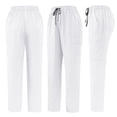 thumbnail image 4 of Clearance! Grrvtrz Cargo Scrub Pants for Men — Classic Straight Leg Fit, 4Pockets, 4-Way Stretch, Anti-Wrinkle Drawstring Scrub Pants, 4 of 8