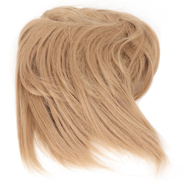 Updo Postiche, Pièce de Cheveux Naturelle Douce et Dégradée à la Mode avec Bandeau Ajustable pour Femmes Filles Q17-18