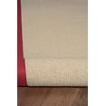 thumbnail image 2 of Tapis Athena naturel et rouge de 5 pi x 8 pi, 2 of 6