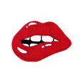 thumbnail image 2 of Yhmxh Bathroom Rugs Valentine's Day Bathroom Rug Non Slip Cute Red Lips Heart Shape Bathroom Rug Valentine's Day Indoor Bedroom Living Room Bathroom Kitchen Rug Living Room Rug Bath Mat, 2 of 4