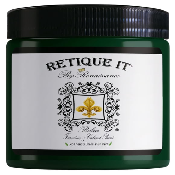 Retique It® RFP-P16-Viridian by Renaissance Peinture à Finition à la Craie 16 oz (Pinte) Viridian 48