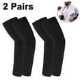 thumbnail image 1 of 2 Paires Manchons de Bras Rafraîchissants de Protection Solaire Compression, 1 of 3