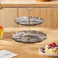 thumbnail image 4 of Yhmxh Kitchen Storage Fruit Plates Living Room Coffee Table Household Transparent Candy Dessert Rack Party Wedding Front Desktop Placed Snack Dessert Tray Tiers Dessert Stand Fruit Platter, 4 of 6