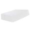 thumbnail image 3 of facefd Solid Color Hotel Pleated Bed Skirt Wrinkle & Fade Resistant White_Twin, 3 of 9