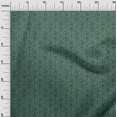 thumbnail image 2 of oneOone Cotton Poplin Fabric Leaves & Floral Block Print Fabric BTY 56 Inch Wide, 2 of 4