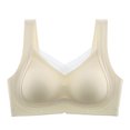 thumbnail image 2 of Timegard Bras for Women Wireless Lace Full Coverage High Support Comfy Everyday Bralette Solid Color, 2 of 5