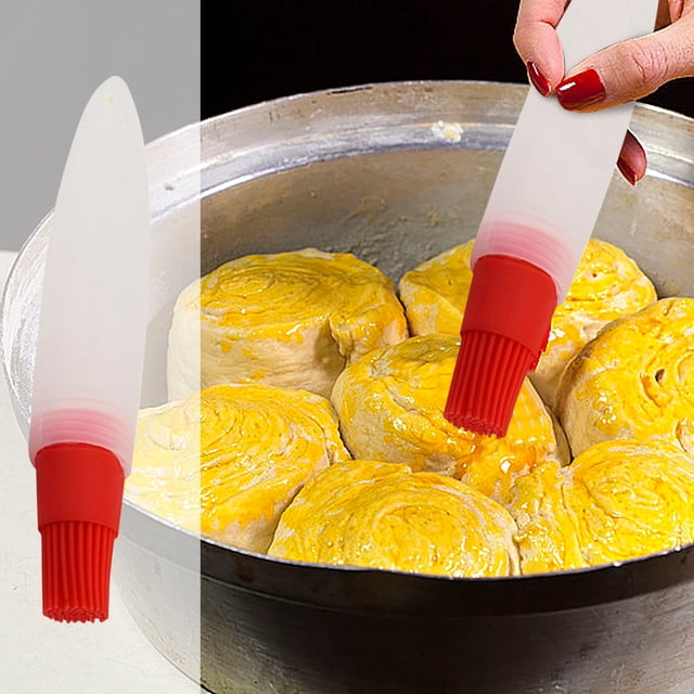 Yhmxh Kitchen Gadgets Cooking Gadgets Kitchen Gifts Pointed Tail Oil Bottle Brush Multifunctional Barbecue Oil Bottle Brush Kitchen Oil Brush Oil Brush Kitchen Barbecue Tool Sharp tailed bottle brush
