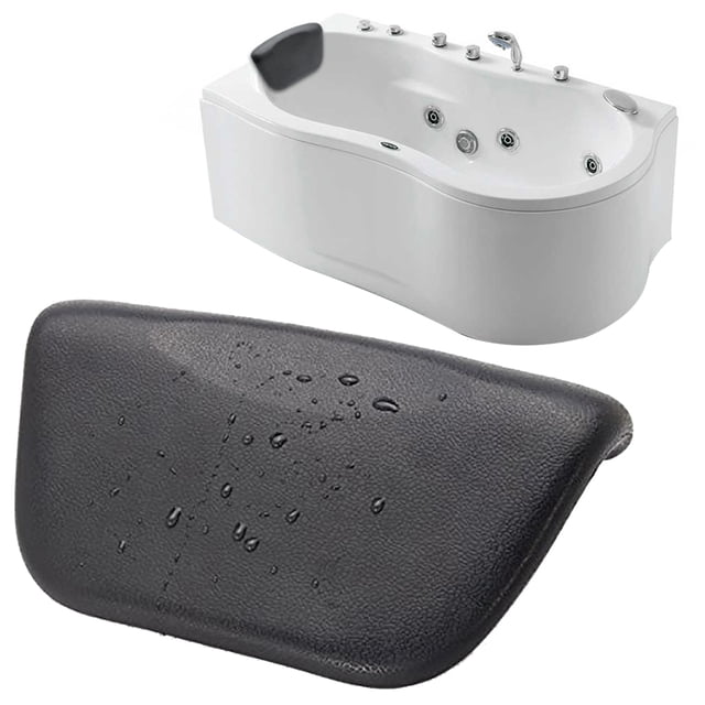 Bath Pillow Creative Waterproof Suction Cups Neck Support Spa Pillow Tub Pillow