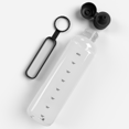 thumbnail image 2 of Smartbottle Bouteille d'Eau Réutilisable Sport Grande, Noire, 1000 ml / 1 L, Lot de 2, 2 of 9