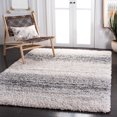 thumbnail image 1 of SAFAVIEH Fontana Dalara Tapis Peluche Shag Rayé, 1 of 7