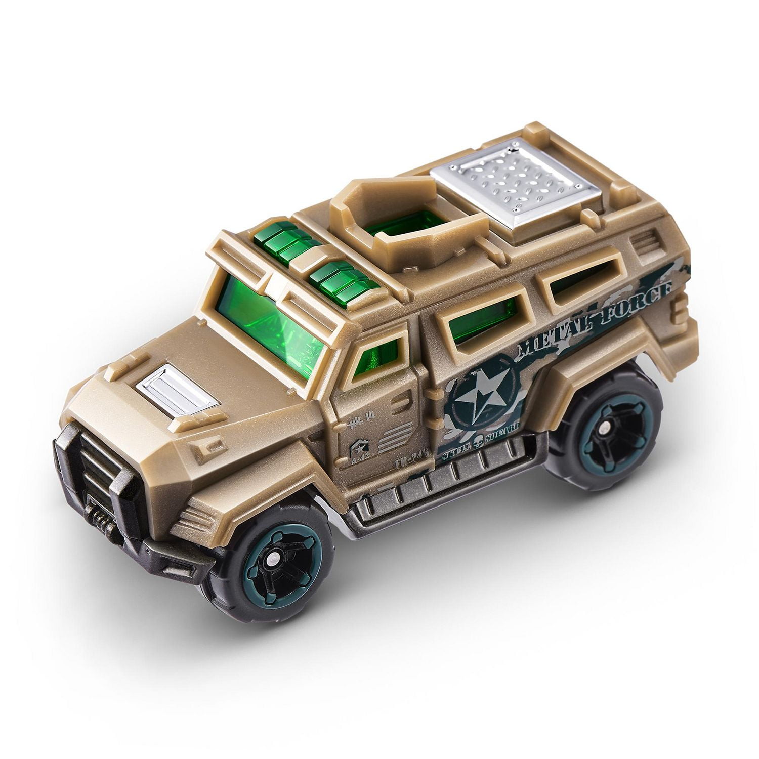 Ensemble de 1 petite voiture de course Machines en métal de ZURU (les styles peuvent varier