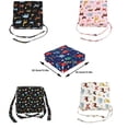 thumbnail image 2 of Children Chair Seat Booster Baby Raiser Cushion Seat Booster Cotton Removable Soft Comfortable Feeding Table Toddler Highchair Pad Black sky, 2 of 9