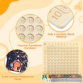 thumbnail image 2 of Wooden Multiplication Board Game, Preschool Learning Montessori Math Board Game, Multiplication within 100 Educational Toy for Kids Over 3 Years Old, Children's Interactive Thinking Game, 2 of 6