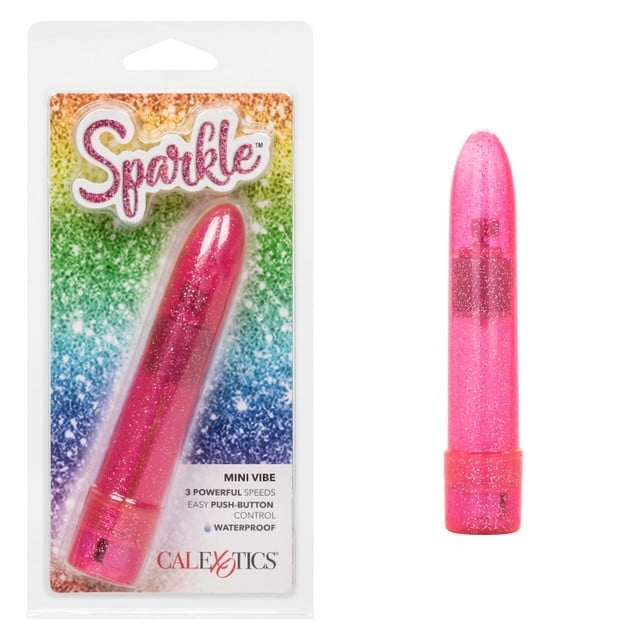 CalExotics Balle Vibrante Mini Vibe Scintillante, Rose