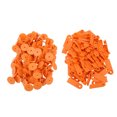 thumbnail image 3 of Ear Tags For Cattle, Safe Durable Animal Blank Blank Ear Tags Pig Livestock Soft   For Breeding Population Prevention Control No Letters, Yellow,No Letters, Green,No Letters,, 3 of 8