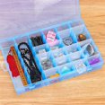 thumbnail image 2 of Estbridg Plastic Organizer Bead Storage Box with Compartments Containers with Movable Dividers for Small Earring Jewelry Craft Sewing Supplies  36 Grid  1 Pack, 2 of 7