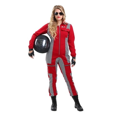 Racer Jumpsuit Plus Size Costume for Women