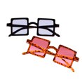 thumbnail image 2 of Diconna Kids Square Sunglasses UV400 Protection Transparent Beach Sunglasses, 2 of 6