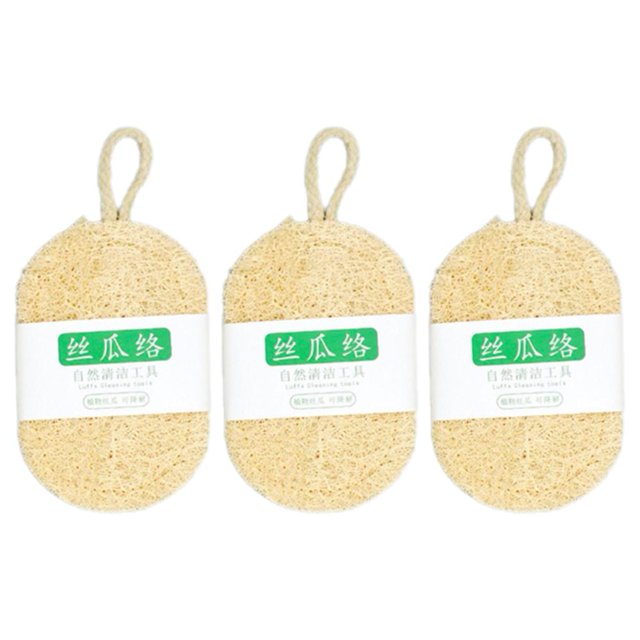 RYGRZJ Natural Luffa Dishwashing Cloth Loofah Scrub Pad Dish Pot Easy To Clean н(