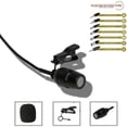 thumbnail image 4 of Mini Wired External Microphone Portable Microphone 3.5MM Lavalier Lapel Microphone For Sennheiser For Shure Wireless Black S(For Shure), 4 of 5
