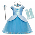 thumbnail image 1 of Robe de Déguisement Cosplay pour Filles Princess avec Accessoires, 1 of 2