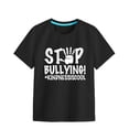 thumbnail image 1 of WEAIXIMIUNG T-Shirts pour Adolescentes 16-18 Filles Manches Courtes Col Rond T-Shirts Imprimés 6 Couleurs, 1 of 5