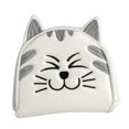 thumbnail image 2 of koolsoo Couvre-Têtes de Club de Golf Maillé Putter Motif Chat Accessoires Putter Queue Couvre-Tête Demi-Cercle Blanc, 2 of 9