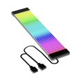 thumbnail image 2 of Miulika ARGB Motherboard Extension Cable LED Light Strip Bar for PC Computer Chassis Black 12 Strips, 2 of 7