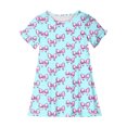 thumbnail image 5 of LOVZFMLL Robe d'Été Mignonne Sans Manches pour Tout-Petits Enfants Filles Filles Robe Débardeur de Couleur Unie, 5 of 5