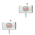 thumbnail image 4 of Ruiboury Weather-resistant And Robust Couch Cover Easy To Vivid Print Christmas Deer Pattern Mailbox Sleeve Cloth Standard Size YTYH2309048 2Set, 4 of 6