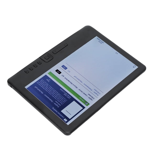 7in HD Color Screen E Reader, 800x480 Resolution, Large Memory, Navigation Buttons, EPUB PDF TXT Support, Protective Cover