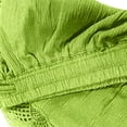 thumbnail image 5 of AherBiu Plus Size Bottom Shorts for Women Wide Leg Drawstring Elastic Waisted Comfy Loungewear Shorts, 5 of 5