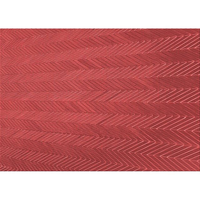 Ahgly Company Tapis d'Intérieur Rectangulaires Transitionnels Rouges Lavables à la Machine, 6 Pieds x 9 Pieds