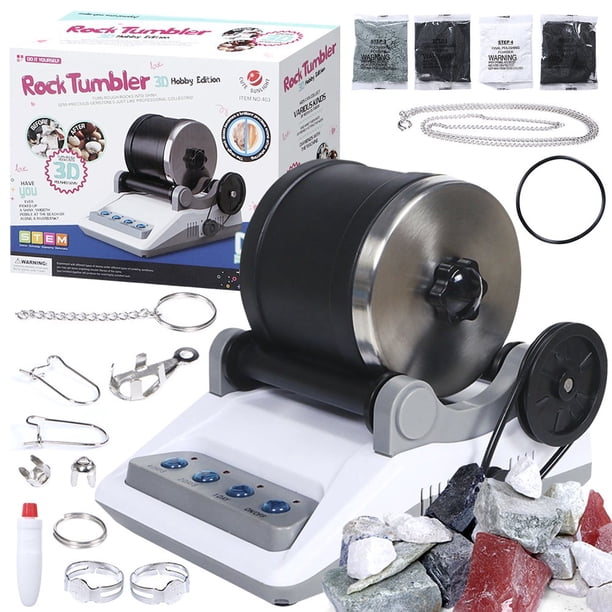 Professional Rock Tumbler Kit Rock Polisher for Kids and Adults
