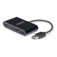 thumbnail image 3 of STARTECH 4-PORT USB 2.0 HUB, USB BUS POWERED, SMALL TRAVEL MINI USB HUB, MULTI-P, 3 of 8